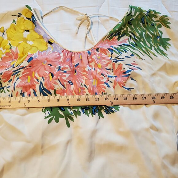 Tibi silk floral top XS - Picture 2 of 4